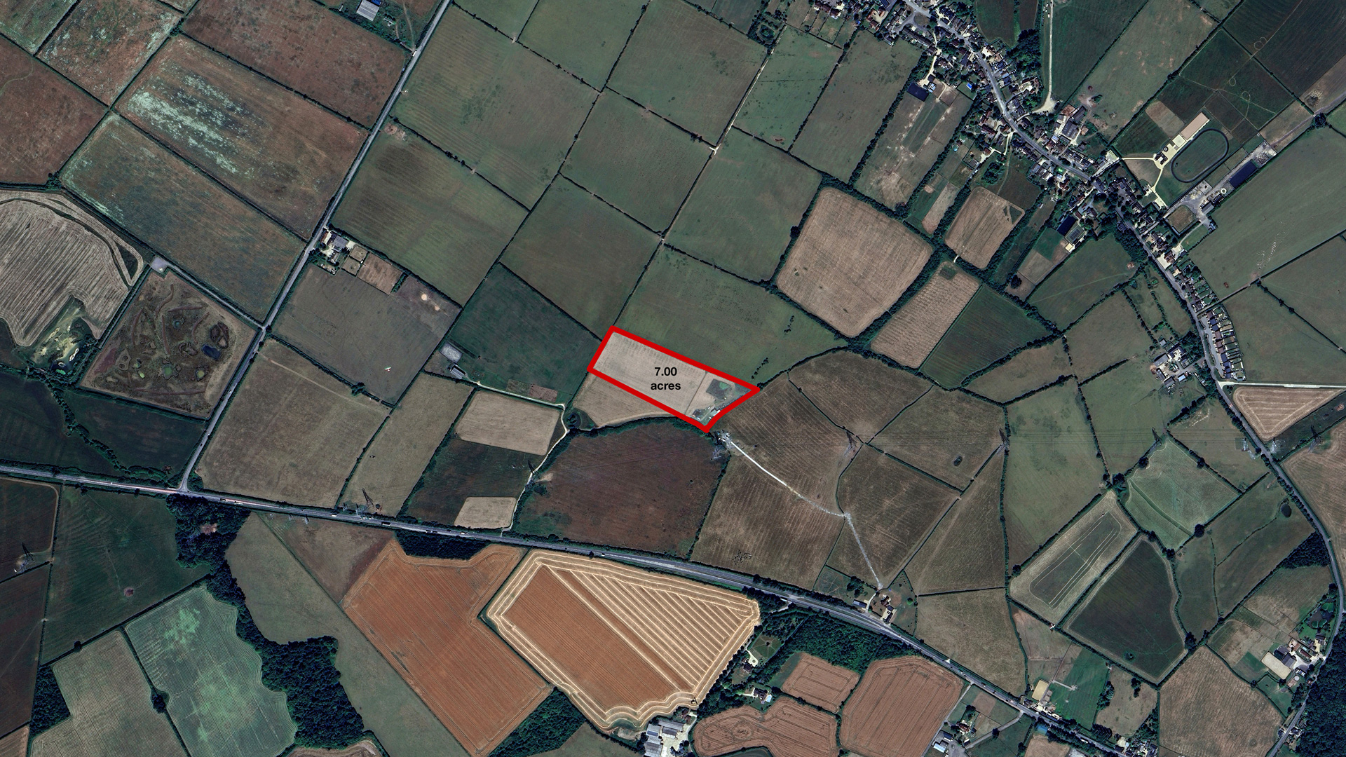 Land for sale in Kingswood aerial plan