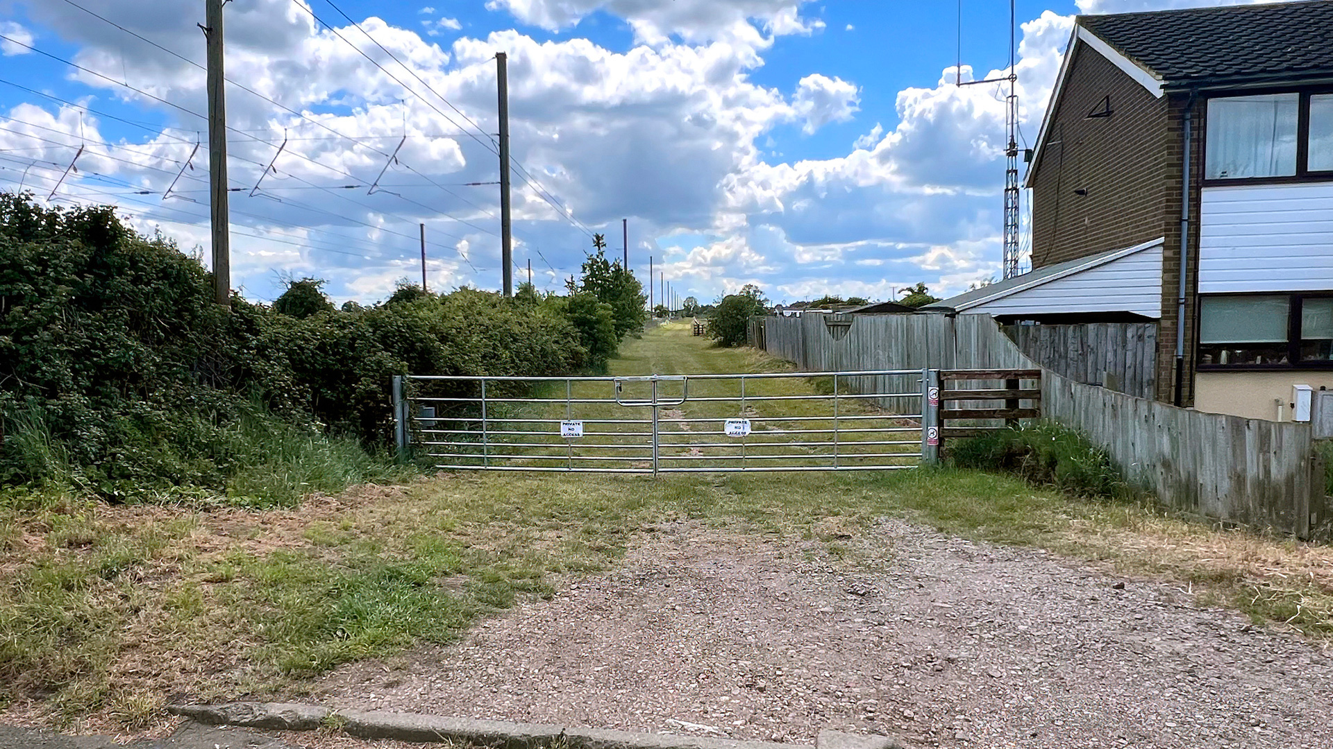 Land for sale in Langford, Biggleswade entrance