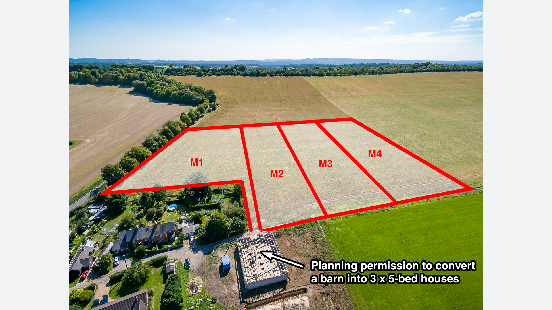 Land For Sale At Manor Farm Cottages Surrey