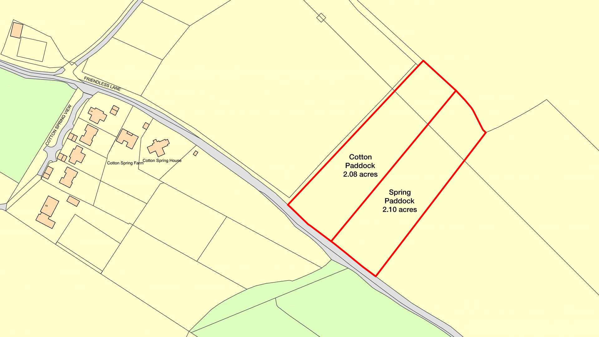 Land for sale in Markyate, St. Albans site plan