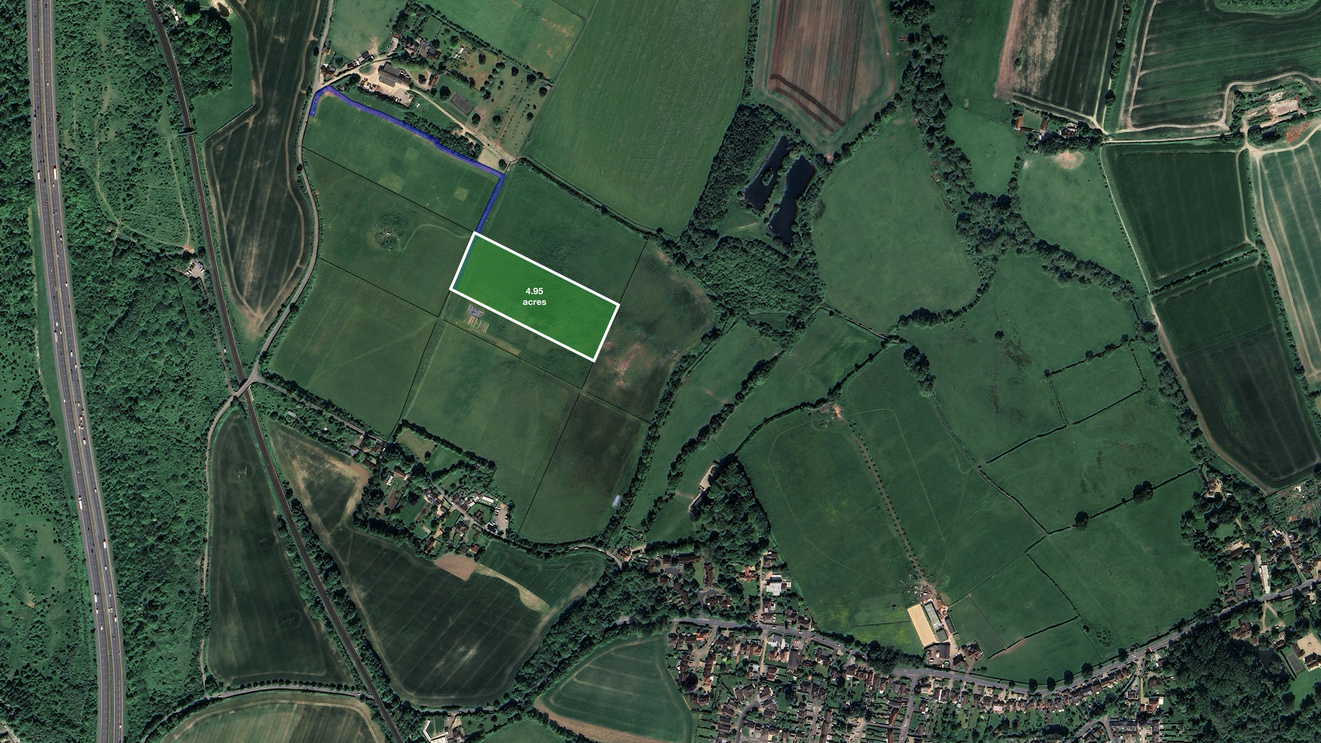 Land for sale in Sevenoaks aerial image