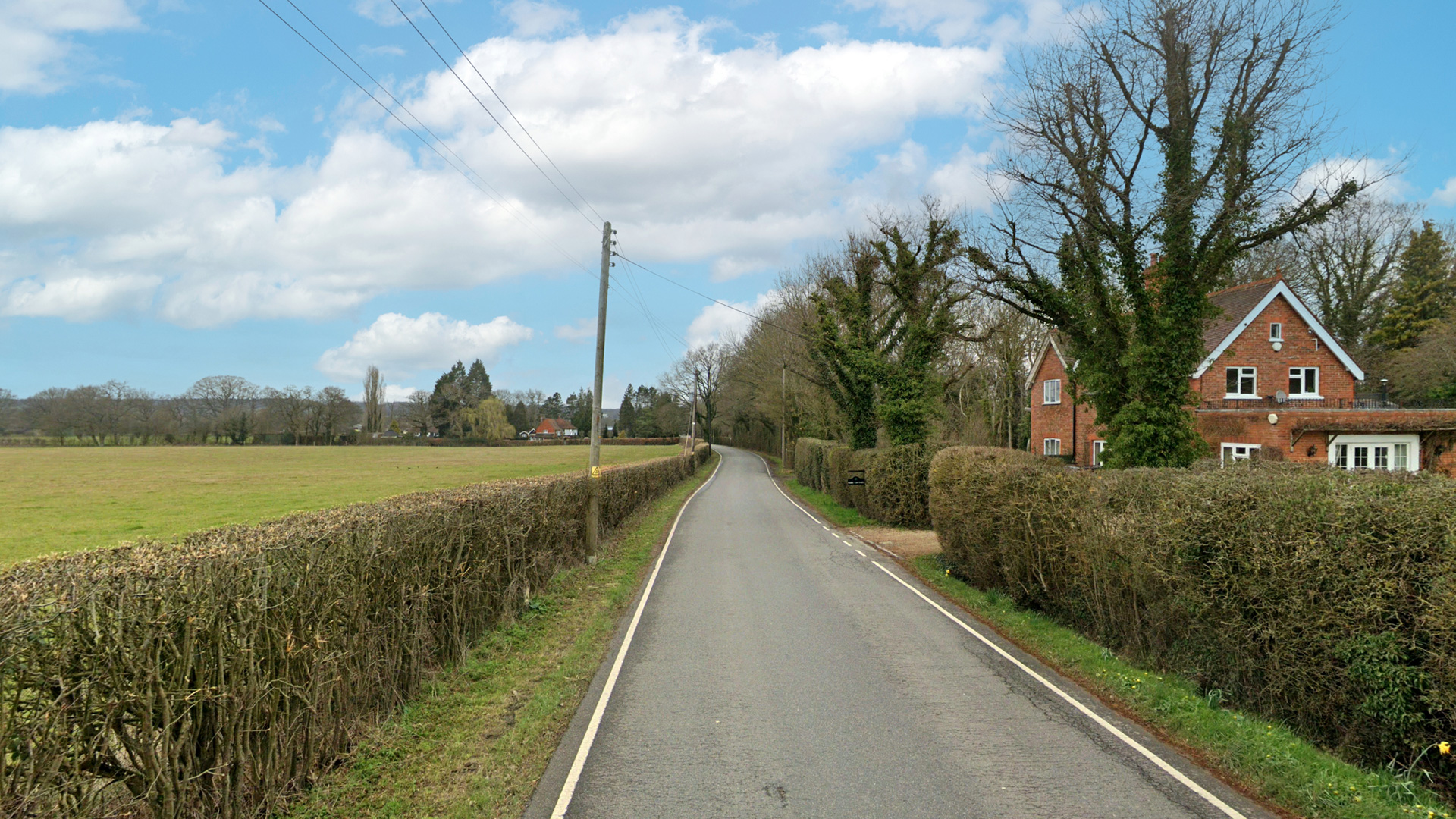 Land for sale on a residential road in Newchapel, Lingfield