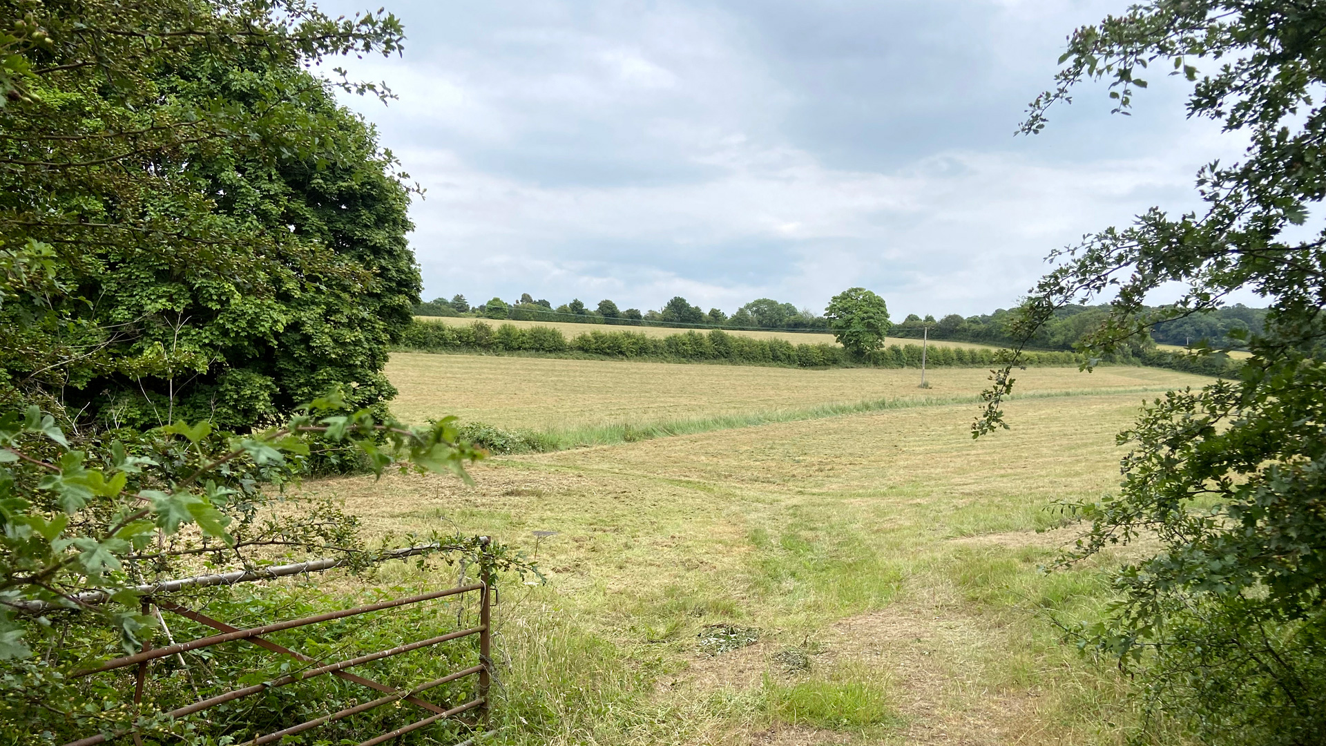 Land for sale at Woodside Corner in Aley Green access