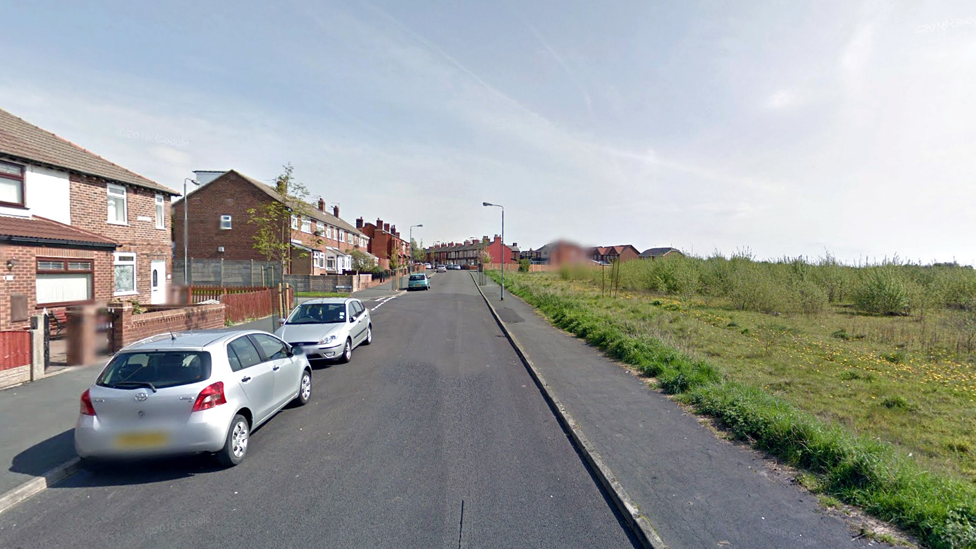Land for sale in St Helens access