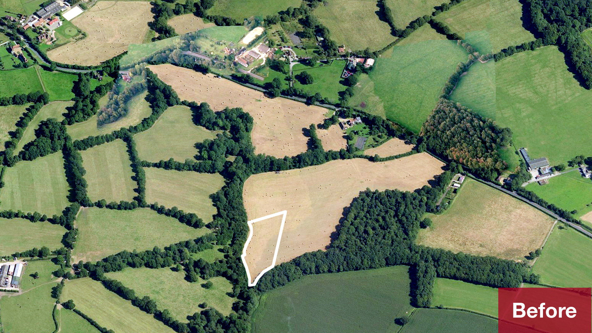 Land with planning permission in Charlwood, Surrey