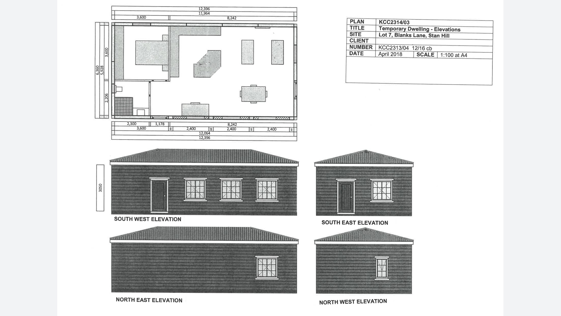 Land with planning permission for a temporary dwelling in Charlwood