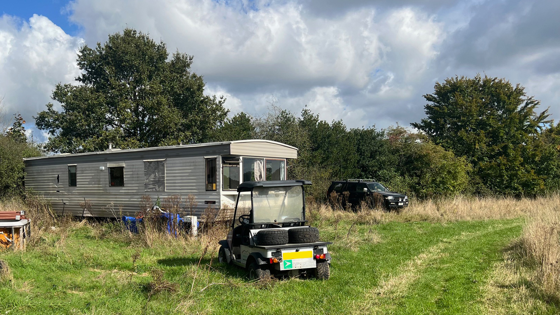 Land for sale with a mobile home in Sarratt, Kings Langley